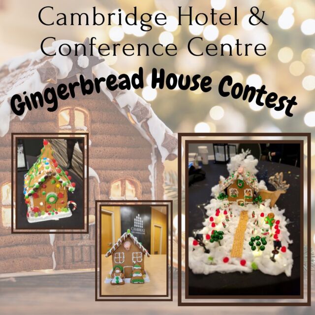 Happy National Gingerbread House day! We celebrated with some healthy competition building gingerbread houses.  #holidayseason #gingerbreadhouse #hospitality #cambridge