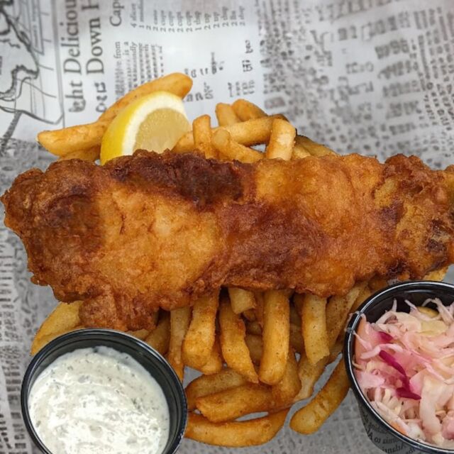 Indulge in the goodness of Good Friday with our all-you-can-eat Fish & Chips special! 🐟🍟 Join us on March 29th, 2024, from 11am-9pm.  Book your spot via OpenTable under experiences. 🔗Link in Bio!  #goodfriday #fishandchips #allyoucaneat #cambridgeevents #kwevents